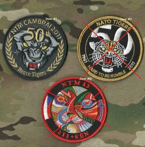 Parche velkrō-burdock NATO TIGER MEET 1961-2011 CASI NUEVO 50º ANIVERSARIO # 1 SOLO - Imagen 1 de 12