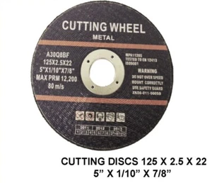 50pc Flap Disc Grinding Discs 125mmx2.5x22 Sanding Wheel Metal Angle Grind - Picture 1 of 1