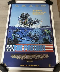 "The Patriot" Original Póster de Película Video Lanzamiento Promo 1 Hoja 26x40" CV - Imagen 1 de 16