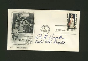 envelope SIGNED by artists Isabel Case Borgatta & Robert E. Borgatta * sculpture - Picture 1 of 1
