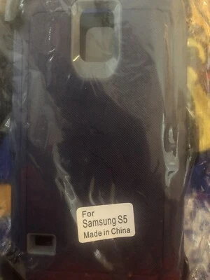 Defender Case & Holster for Samsung Galaxy S5 Smartphone – Blue - Image 1 of 3