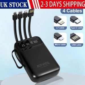 Power Bank 20000mAh 100W PD Fast charger External Battery Pack For Mobile Phone - Picture 1 of 13