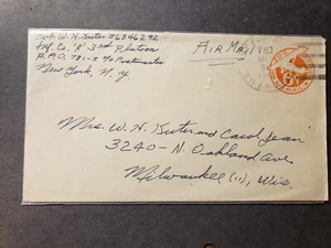 APO 781 CAPUA, ITALY 1945 WWII Army Cover Infantry Soldier's Mail - Picture 1 of 2