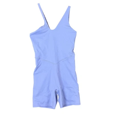 Bandier Assymetric Tempo Playsuit Romper Womens M Periwinkle Pilates Barre - Photo 1/4