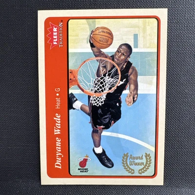 2004-05 Fleer Tradition Dwayne Wade Award Winner Basketball Card #216 Heat A3C - Image 1 of 2