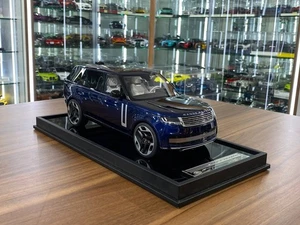 MotorHelix Range Rover Autobiography 2022 Constellation blue Ltd.Edn[1/18 Resin] - Picture 1 of 9