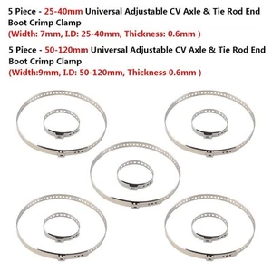Practical Crimp Clamp Kit Adjustable Joint Large&Small Stainless Steel - Picture 1 of 12