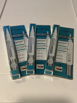 Lot of 3 L’Oreal Lash Serum Solutions for Fuller Eyelashes - NEW IN BOX - Image 1 of 3