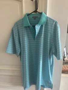 Oakmont Country Club Peter Millar Golf Shirt Large 2025 US Open Venue grün - Bild 1 von 2