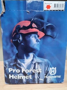 Sistema de casco Husqvarna 577764601 Pro Forest con visera/protección auditiva - Imagen 1 de 7