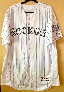 Majestic Colorado Rockies Authentic Stitched Baseball Trikot Herren Gr. 52 (2XL) - Bild 1 von 8