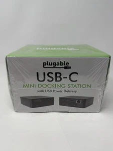 plugable USB-C mini docking station with USB power - Afbeelding 1 van 6