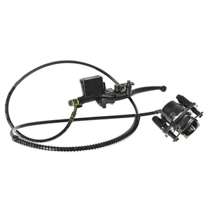For 50cc 90cc 110cc 125cc ATV Quad Rear Brake Assembly Master Cylinder Caliper - Picture 1 of 11