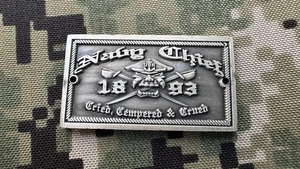 Challenge Coin USN Navy Chief Mess Tried Tempered & Trued 1893 - Picture 1 of 2