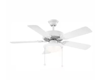 Hampton Bay Trice 44 in. LED Matte White Ceiling Fan YG269AP-MWH - Image 1 of 4