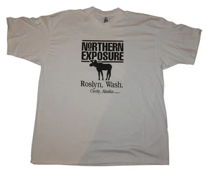 Vintage 1990 Northern Exposure Roslyn, WA Cicely, AK Single Stitch T-Shirt XXL - Bild 1 von 7