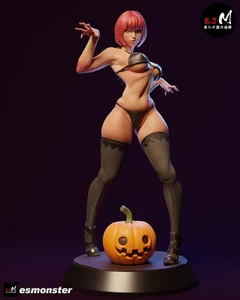 Lady Pumpkin 3D Printed Kit Unpainted/Unassembled - Picture 1 of 13