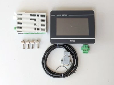 Delta PLC module DVP14SS2 / DVP14SS211T + Kinco GL043 HMI Touch Screen Display - Photo 1/3