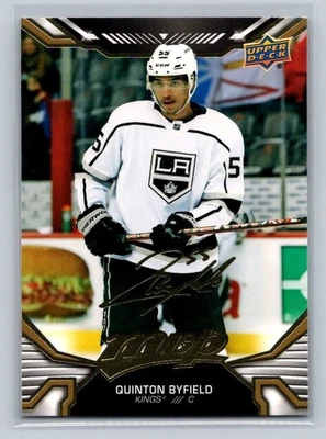 2022-23 Upper Deck MVP - Quinton Byfield #198 Gold Script - Image 1 of 2