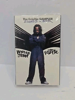 The Ecleftic - 2 Sides II A Book by Wyclef Jean (Cassette, 2000) Promo New - Image 1 of 3