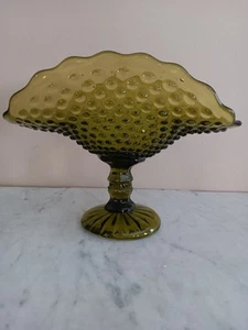 Avocado grün Schuhnagel Fuß Bananen Kompott 7 1/2" 60er 70er - Bild 1 von 4