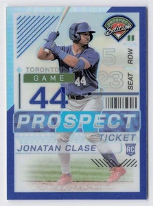 2024 Panini Prospect Edition Jonatan Clase #77 Blue Prizm /149 (RC) BLUE JAYS - Picture 1 of 2