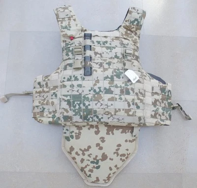 Neue taktische Infanterie-Weste der BW , Gr.: XL / tropentarn / SK1 + ST+ SK4 - Bild 1 von 4