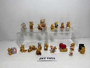 Vintage Selection Of x19 Miniature Bears. R & R Hill, Devon, Hand Painted 449 - Picture 1 of 7