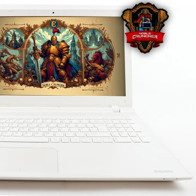 Cheap Toshiba 15.6" Laptop Quad Core Up To 2.4GHz 8GB RAM 128GB SSD Windows 10 - Image 1 of 4