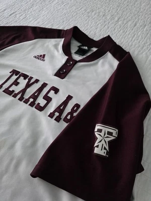 Adidas Texas A&M Aggies Béisbol Hombres S Jersey 12 12º Hombre Base COSIDA Foto 1 de 4