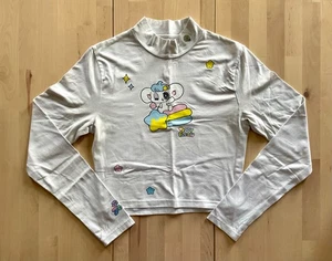 Teddy Fresh x Yurie Sekiya Damen süß Kawaii japanisch Stehkragen Bluse Top - Bild 1 von 8