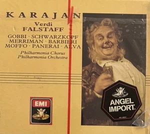 Verdi—Falstaff (Gobbi, Schwarzkopf, Merriman…; Karajan). 2CD, new, libretto - Picture 1 of 2