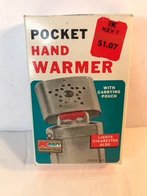 Vintage Pocket Hand Warmer Cigarette Lighter by Kmart - Image 1 of 4