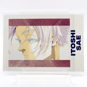 Tarjeta fotográfica Blue Lock Exhibition Sae Itoshi Pashakore lámina estampada anime Japón - Imagen 1 de 8