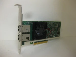 INTEL DELL X540-T2 CONVERGED Dual Port 10Gb Ethernet Network ADAPTER K7H46 3DFV8 - Picture 1 of 14