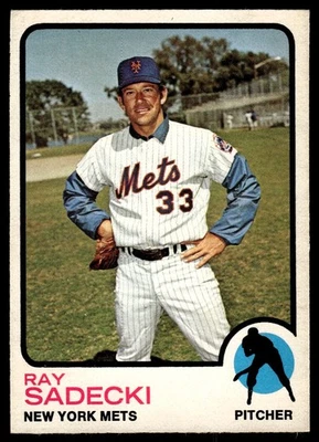 1973 O-Pee-Chee Ray Sadecki New York Mets #283 - Image 1 of 2