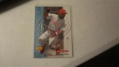 2002 UPPER DECK OVATION #55 JIMMY ROLLINS  BASEBALL CARD - Image 1 of 3