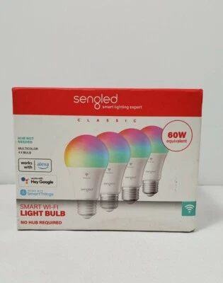 Sengled Smart Bulb, WiFi Light Bulbs, Color Changing Light Bulb, Smart Light  - Image 1 of 4