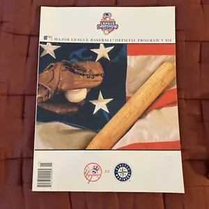 2001 Official American League Series Championship Program, Yankees & Mariners. - Picture 1 of 5