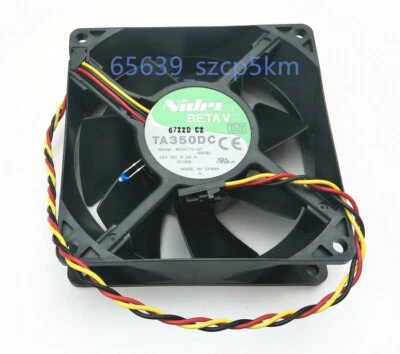 Nidec M35172-57 12V 0.55A 92x92x32mm 3Pin  Case Cooling Fan - Image 1 of 3