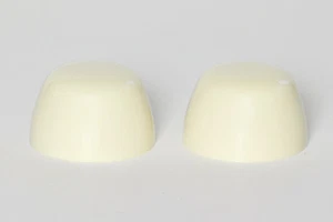 American Standard Replacement Plastic Toilet Bolt Caps Set of 2 - SAFFRON YELLOW - Picture 1 of 3
