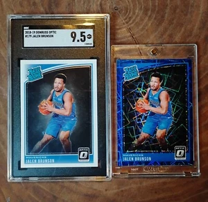 Jalen Brunson Lot beide POTENZIELLE 10ER VON DER GRÖSSEREN GRADING COMPANY NY KNICKS - Bild 1 von 6