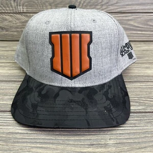 Call of Duty Black Ops 4 Shield Chrome Weld Adjustable Snap Back Hat by BioWorld - Picture 1 of 11