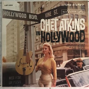 Chet Atkins - Chet Atkins In Hollywood - 1961 (reissue) - Vinyl LP - Stereo - Imagen 1 de 5