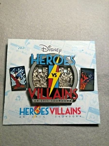 Disney Heroes/Villains EpicShowdown 3 Stück Pinhalter St SorcererMicky&Chernabog LE - Bild 1 von 1