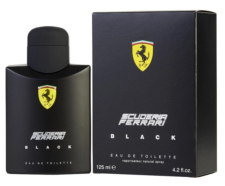 Ferrari Scuderia Negro Para Hombre Colonia 4.2 OZ ~ 125 ml EDT Spray Foto 1 de 1