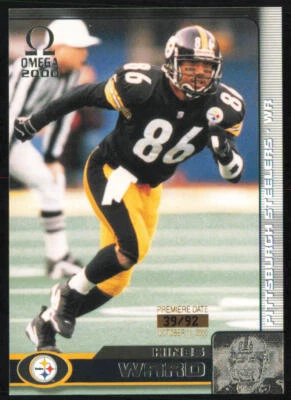 Hines Ward 2000 Pacific Omega Premiere Date #111 SN Pittsburgh Steelers - Image 1 of 2
