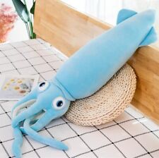 Blue Squid Plush Toy Giant Squid Stuffed Animal Plush Toy for Party Decoration