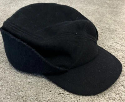 Chapéu Dorfman Pacific headwear lã poliéster caçador abas de orelha azul tamanho único - Imagem 1 de 4