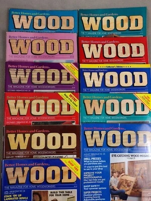 Wood Magazine Better Homes and Gardens 1988-1989 #22-32 - Image 1 of 4
